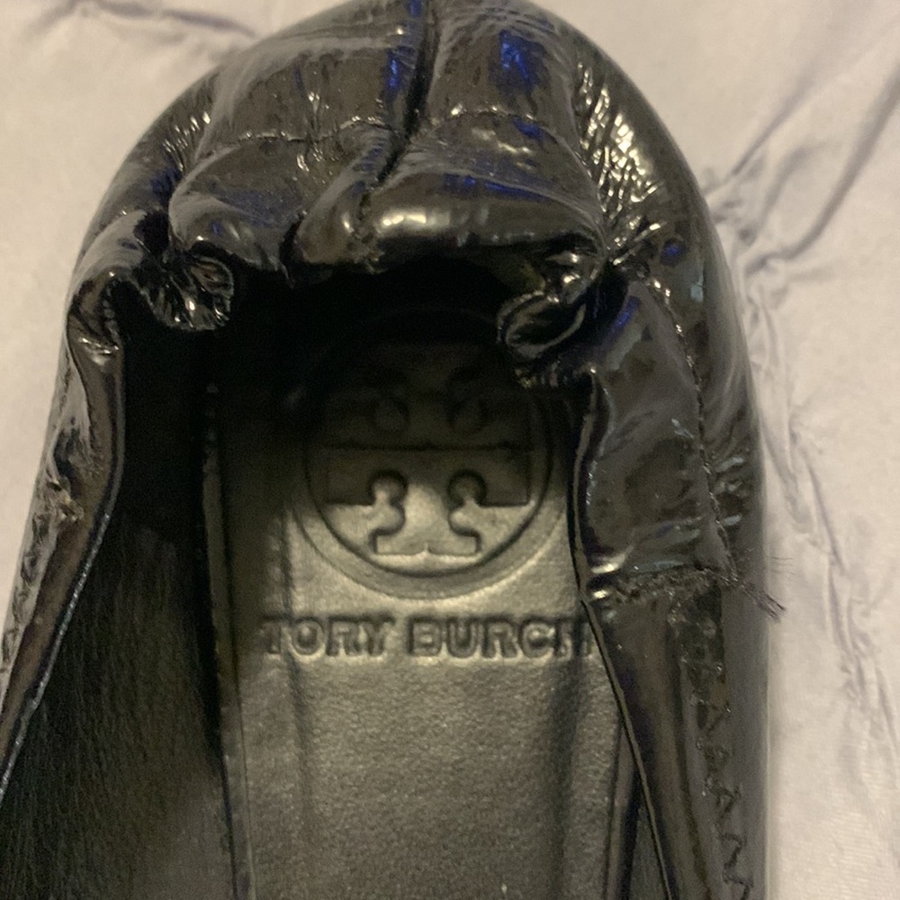 Tory Burch flats black SZ 6.5 - Picture 10 of 11